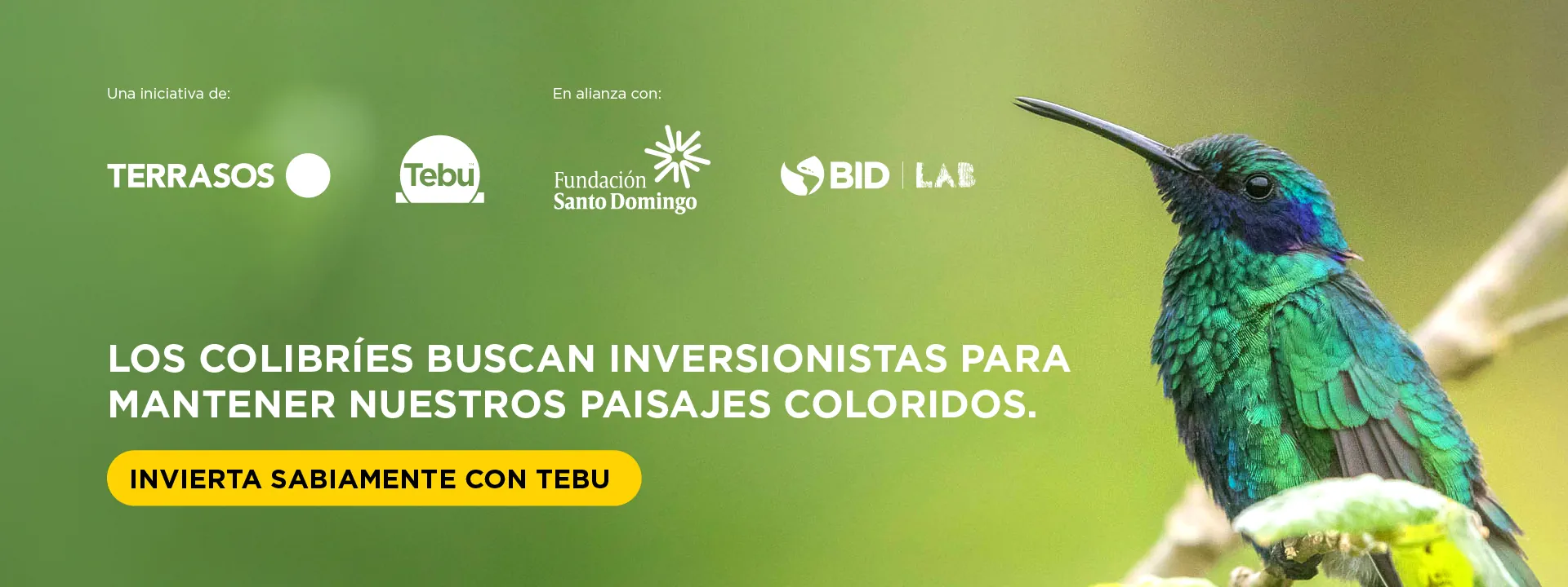 Inversión en Bancos de Hábitat con Tebu